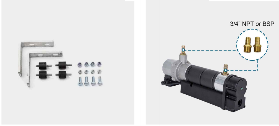 delivered with mounting kit and outlet for topstart heater delivered with mounting kit and outlet for topstart heater